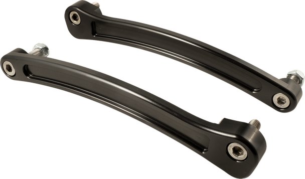 JOKER MACHINE Fender Side Rails - Black - Indian Scout 30-700-1