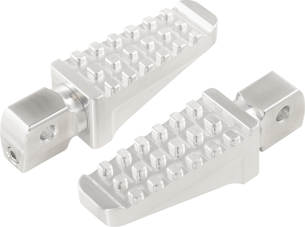 JOKER MACHINE Road Racing Footpegs - Silver - Indian 09-860-8