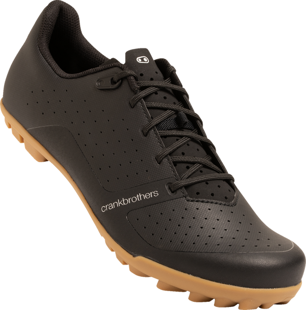 CRANKBROTHERS Candy Lace Clip-In Shoes - Black/Gum - US 9 CGL41010A090