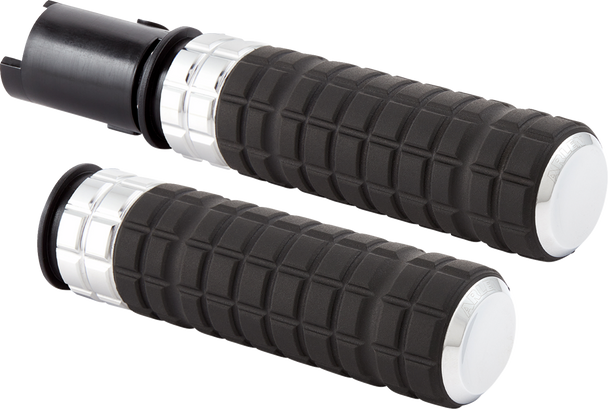 ARLEN NESS Grips - SpeedLiner - TBW - Chrome 500-063