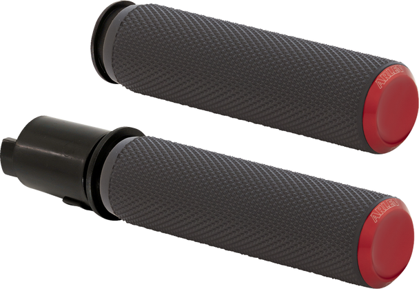 ARLEN NESS Grips - Knurled - TBW - Red 500-055