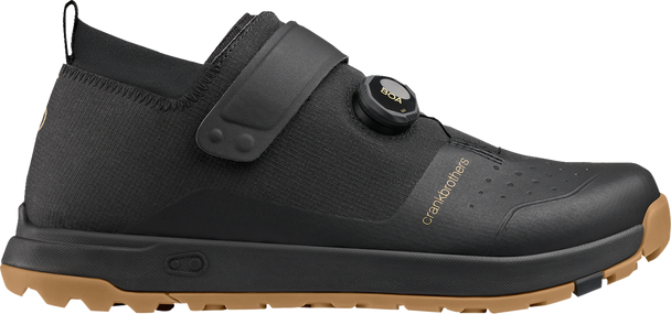 CRANKBROTHERS Mallet Trail BOA Clip-In Shoes - Black/Gold - US 8 MTB41080A080