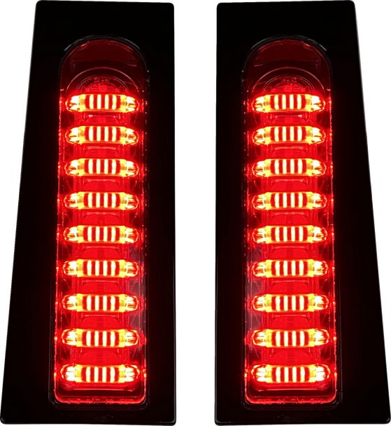 CUSTOM DYNAMICS ProBEAM? Auxiliary Fillerz? - Run/Brake/Turn - Smoke Lens - Gloss Black PB-FILL-23-SB