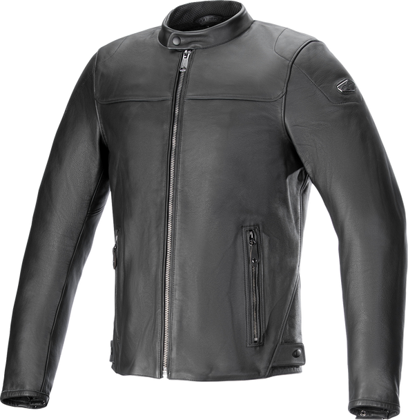 ALPINESTARS Blacktrack Leather Jacket - Black - XL 3103824-1100-XL