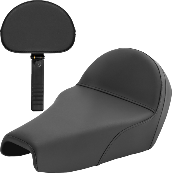 SADDLEMEN Solo Seat - Plain - XL '04-'22 807-11B-0040