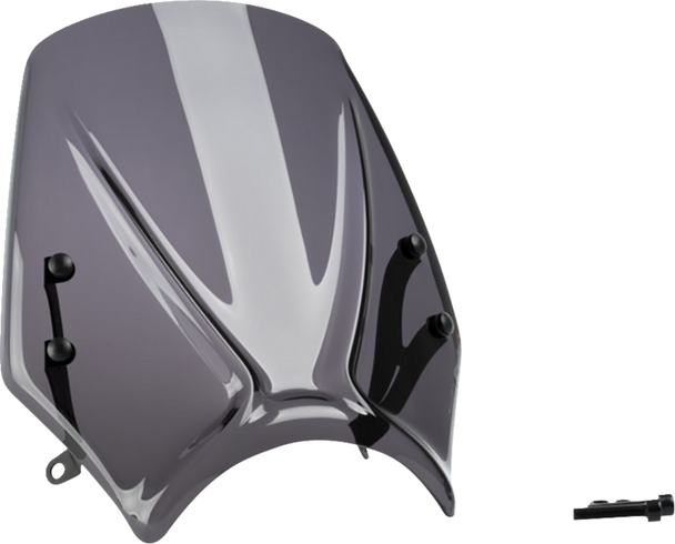 PUIG HI-TECH PARTS New Generation Windscreen - Black - Trident 660 20638N