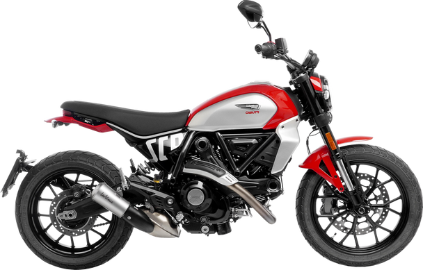 LEOVINCE LV-10 Slip-On Muffler - Matte - Stainless Steel 15266