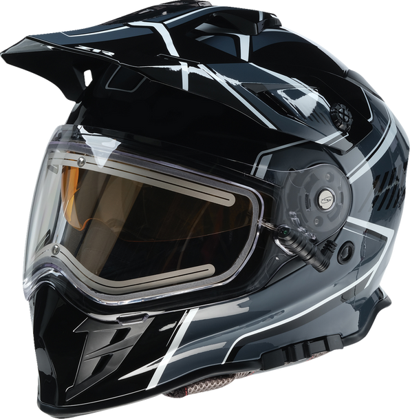 Z1R Range Snow Helmet - Rotor - Black/Gray/White - 2XL 0101-17252