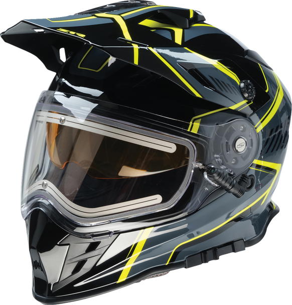 Z1R Range Snow Helmet - Rotor - Black/Hi-Viz - XS 0101-17241