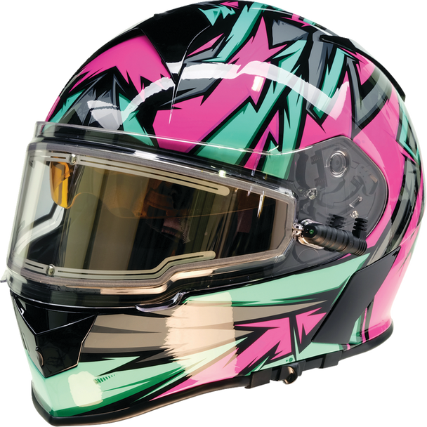 Z1R Warrant Snow Helmet - Neuron - Pink/Teal - Large 0101-17214