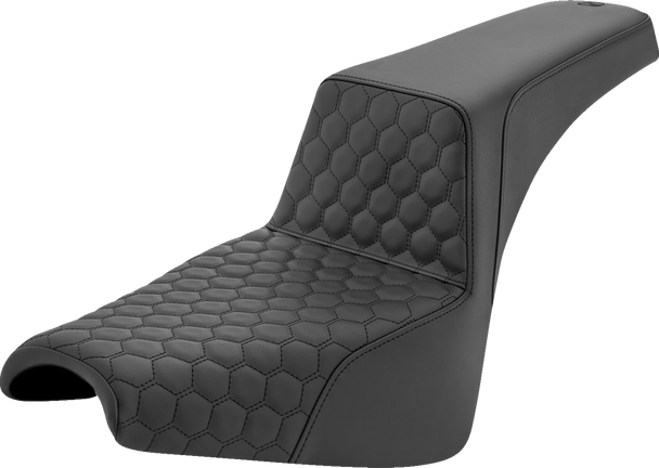 SADDLEMEN Step-Up Seat - Honeycomb - FXBB/FXST '18-'24 818-30-177