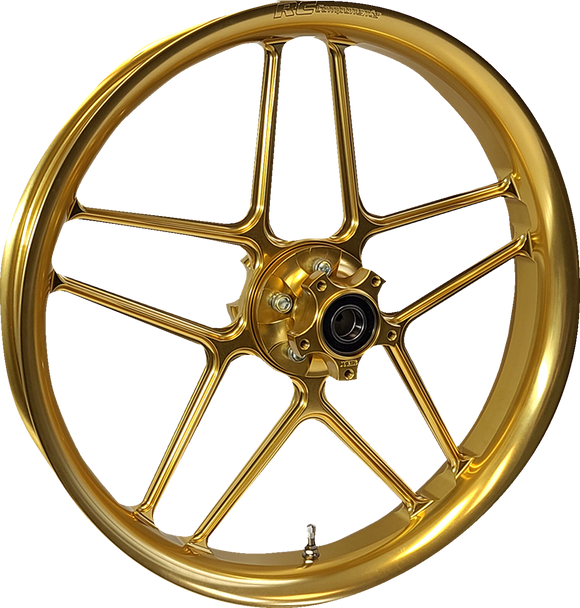 RC COMPONENTS Wheel - Laguna - Front - Dual Disc/with ABS - Gold - 21x3.5 213-140G-FA