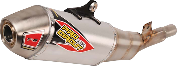 Pro Circuit T-6 Slip-On Muffler for 2019-2024 Yamaha YZ250F 0131925A