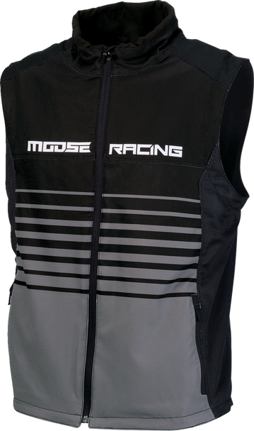MOOSE RACING Moto Vest - Black/Gray - XL 2830-0641