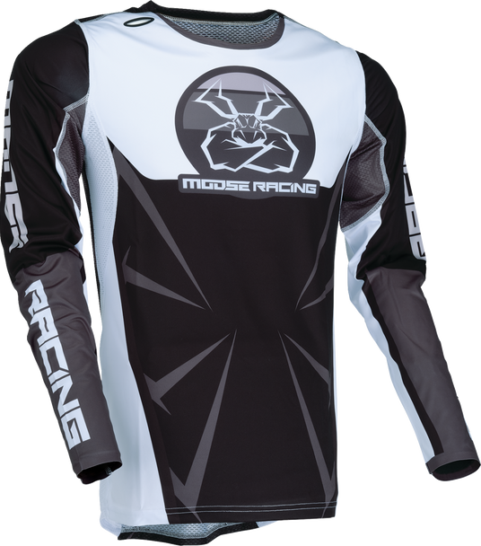 MOOSE RACING Agroid Jersey - Black/White - XL 2910-7908