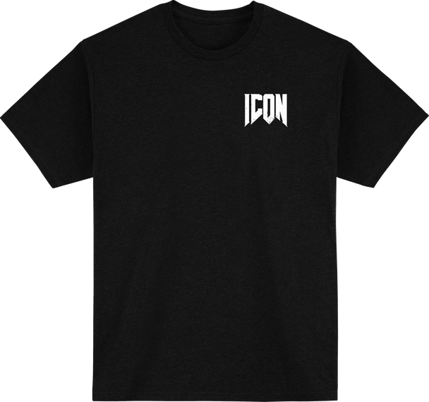 ICON Blegh* T-Shirt - Black - XL 3030-24266
