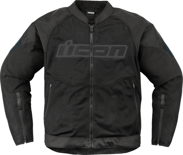 ICON Overlord3 Mesh* Jacket - Black - Medium 2820-6731