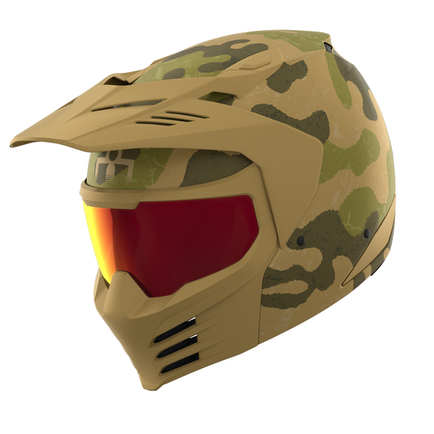 ICON Elsinore* Helmet - Magnacross - Tan - Medium 0104-3295