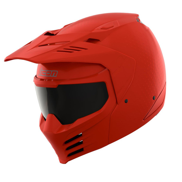  ICON Elsinore* Helmet - Monotype - Red - Medium 0104-3317 