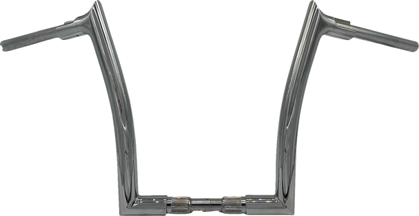 Fat Baggers Inc 1-1/2" EZ Install Pointed Top Handlebar 14" Chrome 848014