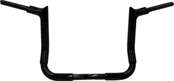 FAT BAGGERS INC. Fat Baggers Inc 1-1/2" EZ Install Pointed Top Handlebar 12" Black 845012-B 