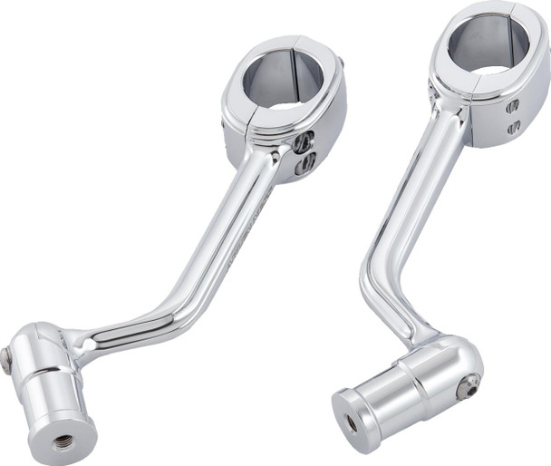  ARLEN NESS Forged Highway Peg Mounts - Chrome 400-044 