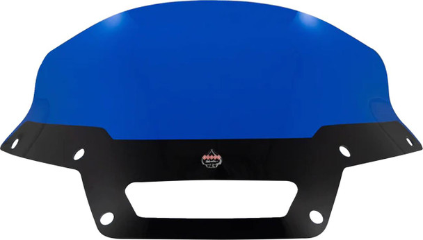  KLOCK WERKS Kolor Flare* Sport Windshield - 6" - Blue - FXLRST KWW-02-0626 