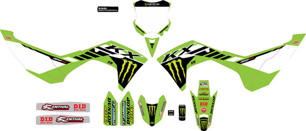  D'COR VISUALS Graphic Kit - Monster Energy 20-20-824 