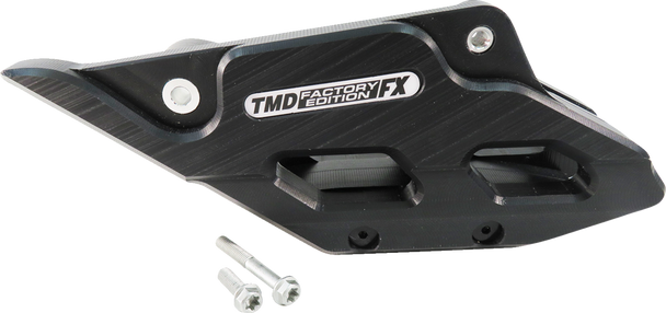 T.M. DESIGNWORKS Factory Edition Chain Guide With Replacement Wear Pad - Black RCG-KT5-BK