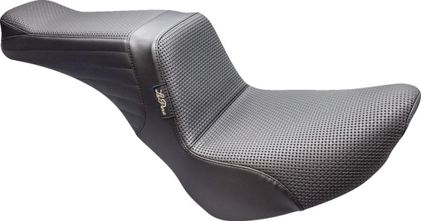 LE PERA Le Pera Tailwhip Seat Basketweave Black 2018-2023 Softail Street Bob FXBB LY-580BW 