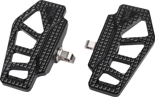  THRASHIN SUPPLY CO. Apex Mini Floorboards - Black TSC-2217-1-D 