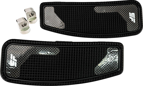  SLYFOX Mini Driver Floorboards - Black Anodized - Touring SF-906-00-1 