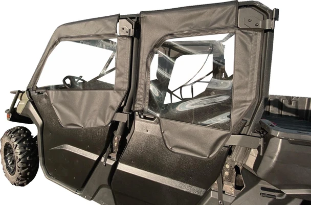 SEIZMIK Soft Upper Doors - Black - Can-Am Defender Max 51-20986 