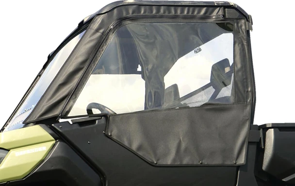  SEIZMIK Soft Upper Doors - Black - Can-Am Defender 51-20987 