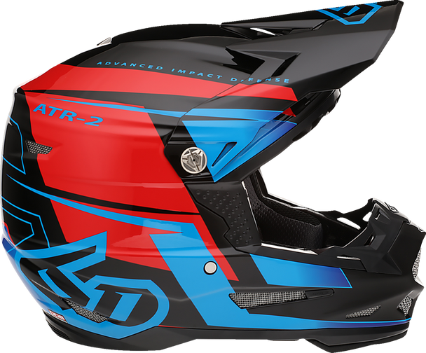 6D HELMETS ATR-2 Helmet - Mach - Blue/Red/Black - Large 12-3317