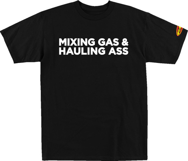  FMF Gass T-Shirt - Black - XL FA21118915BLKXL 