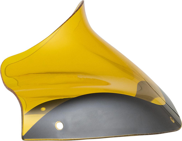  KLOCK WERKS Kolor Flare* Windshield - 8" - Yellow - FLTR KWW-01-0690 
