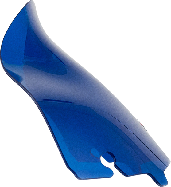 KLOCK WERKS Kolor Flare* Sport Windshield - 6-1/2" - Blue - FLH KWW-01-0686