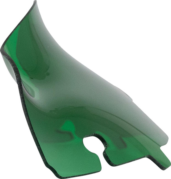  KLOCK WERKS Kolor Flare* Sport Windshield - 4" - Green - FLH KWW-01-0678 