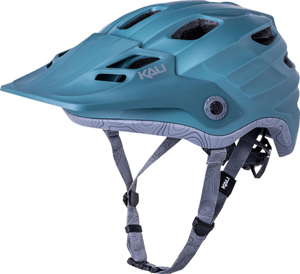  KALI Maya 3.0 Helmet - Solid - Matte Moss/Silver - S/M 0220421136 