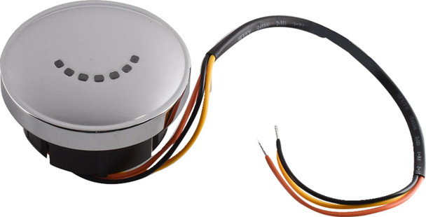  DRAG SPECIALTIES LED Fuel Gauge - Chrome 78366 