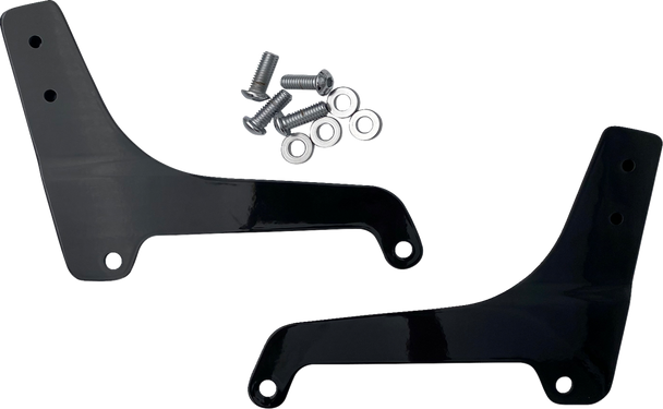 DRAG SPECIALTIES Side Plates - Black X08-0019GB