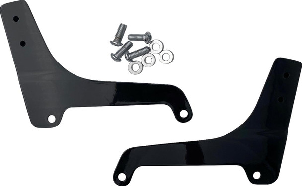  DRAG SPECIALTIES Side Plates - Black X08-0019GB 
