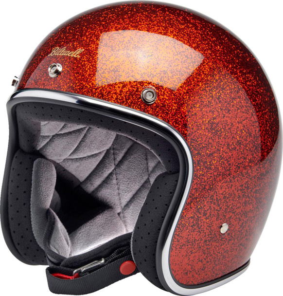  BILTWELL Bonanza Helmet - Rootbeer Megaflake - XL 1001-457-205 