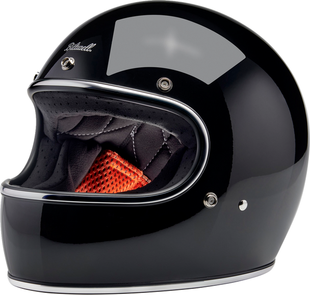 BILTWELL Gringo S Helmet - Gloss Black - Small 1003-101-502