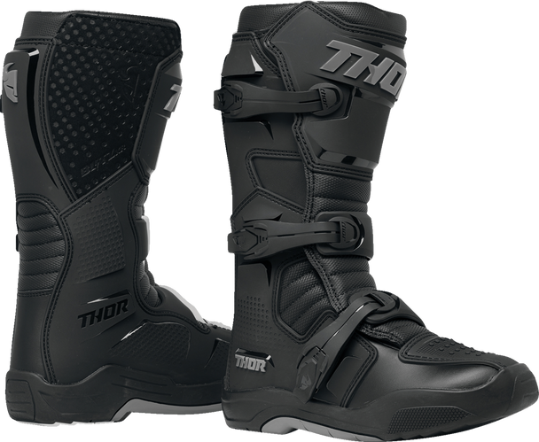 THOR Women's Blitz XR Boots - Black/Gray - Size 5 3410-3142