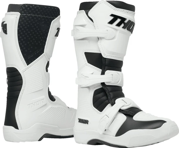  THOR Women's Blitz XR Boots - White/Black - Size 10 3410-3141 