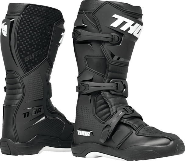  THOR Blitz XR Boots - Black/White - Size 12 3410-3078 
