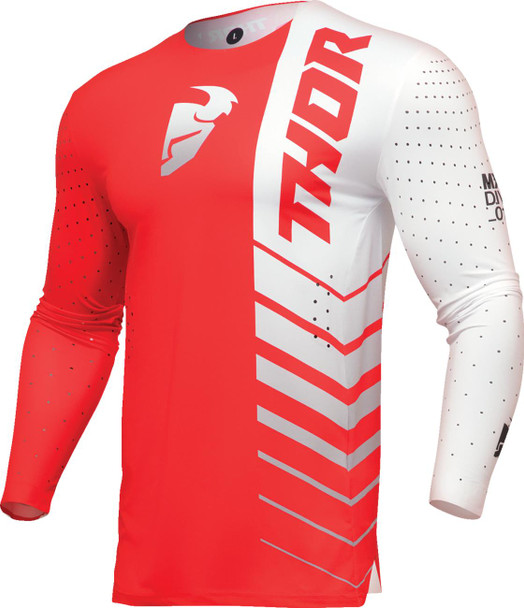  THOR Prime Analog Jersey - Red/White - 3XL 2910-7700 