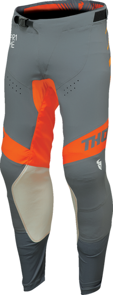 THOR Prime Analog Pants - Charcoal/Orange - US 33 2901-11104